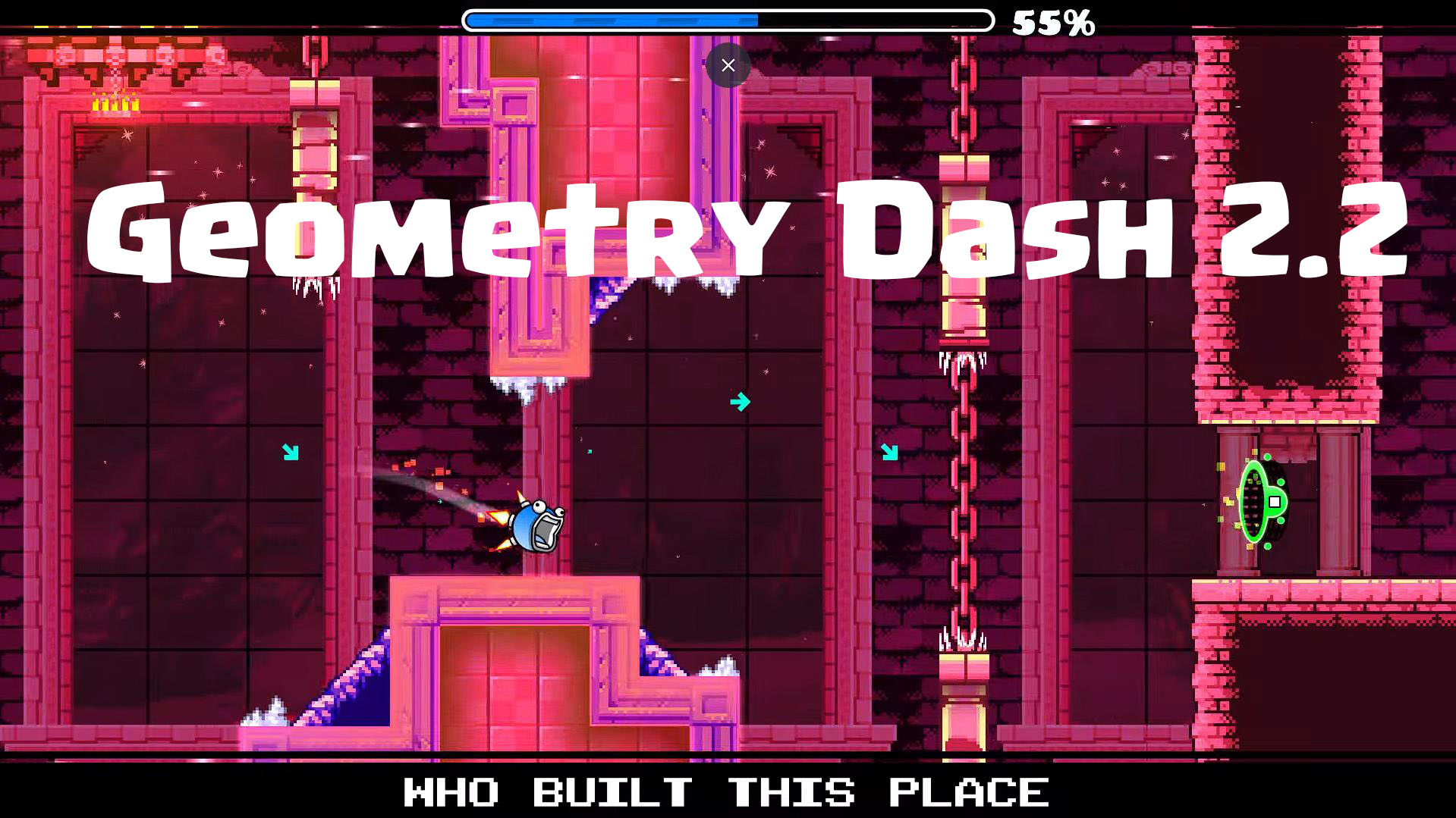 Новый режим Swing в Geometry Dash 2.2